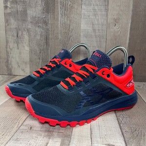 Asics Gecko XT Women's Running Shoes Sneakers Blue Red Size 6.5 T876N